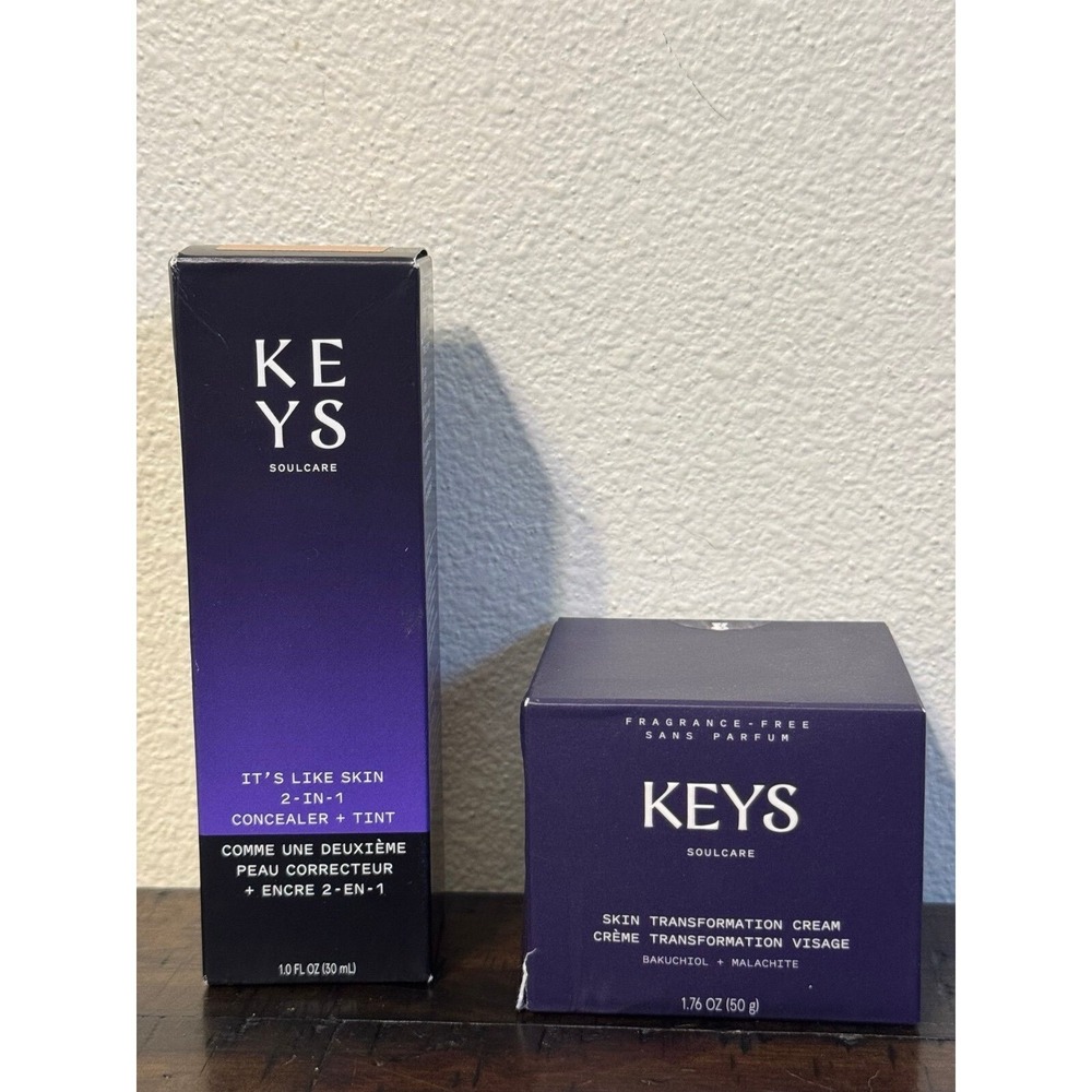 Keys Soulcare makeup bundle skin cream concealer tint